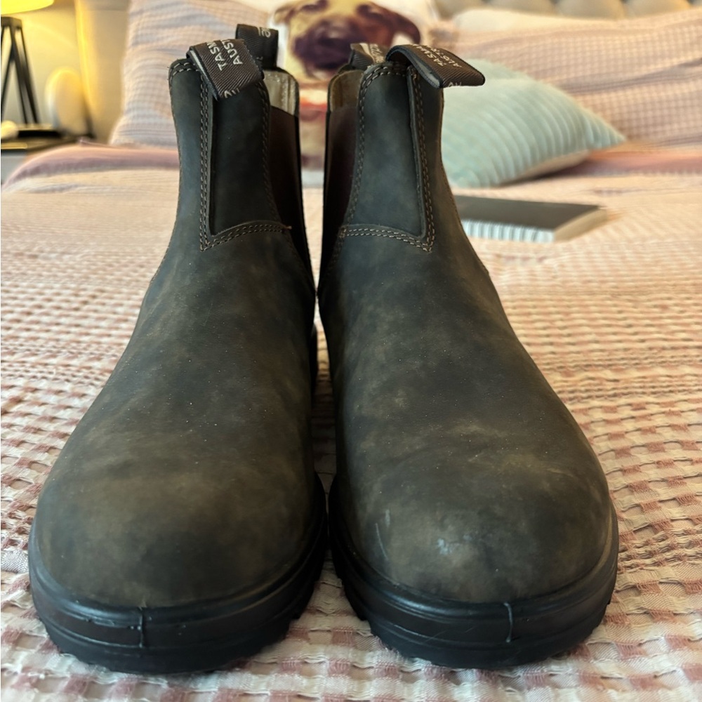 Blundstone Dark Brown Leather Boots